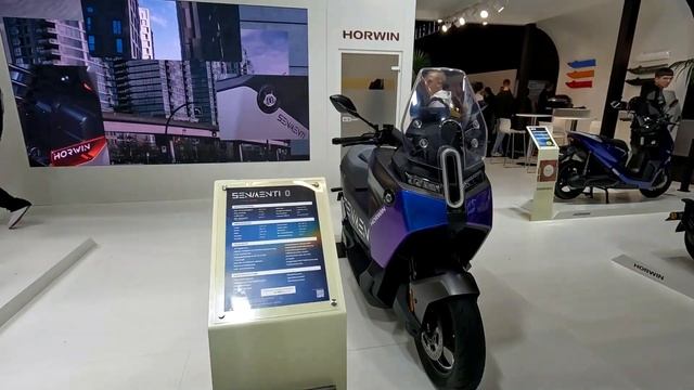 Крутые электрические скутеры HORWIN. Интервью на выставк