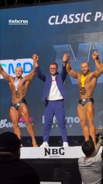 Павел Прилучный на Чемпионате по бодибилдингу GRAND PRIX NBC 12 смотреть онлайн
