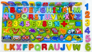 Весёлый Сортер: Учим Цифры, Цвета, Транспорт и Названия Животных!