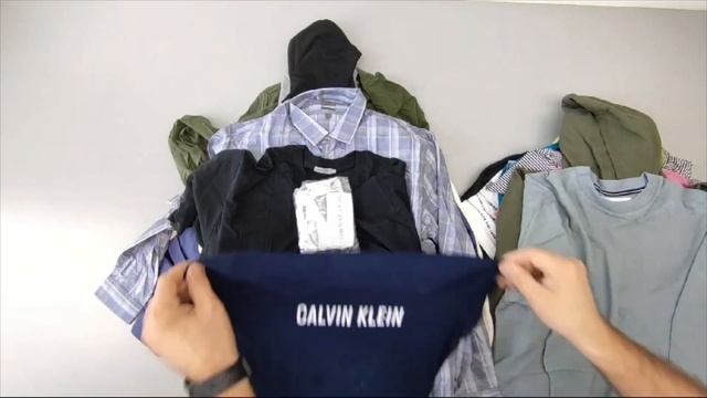 Брендовая одежда сток из Европы оптом/MIX (муж/жен) CALVIN KL