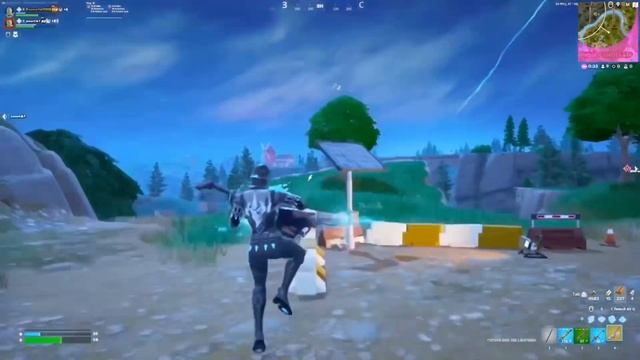 Заняли топ 1 с 0 киллами в фортнайт