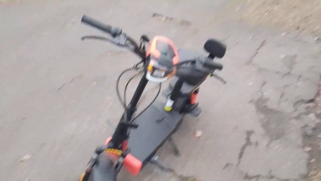 Kugoo Kirin EC 02 (Первая обкатка 100 км) Обзор 1