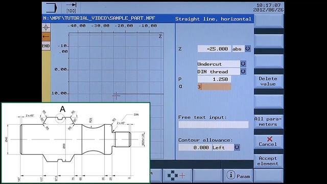 Видео урок Siemens SINUMERIK 808D смотреть онлайн