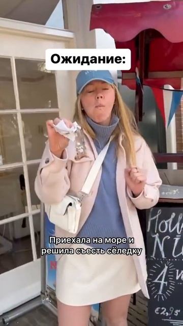 Осторожно: чайки! С вами такое случалось? #голландия #море смотреть онлайн