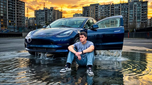 Восстановление утопленной Теслы. Начало.