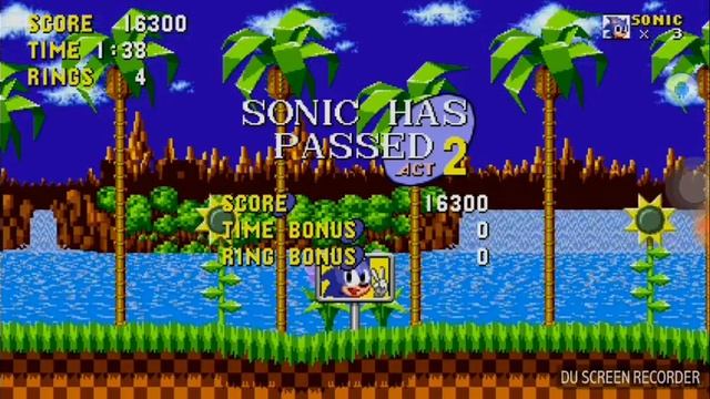 Играю в sonic the hedgehog
