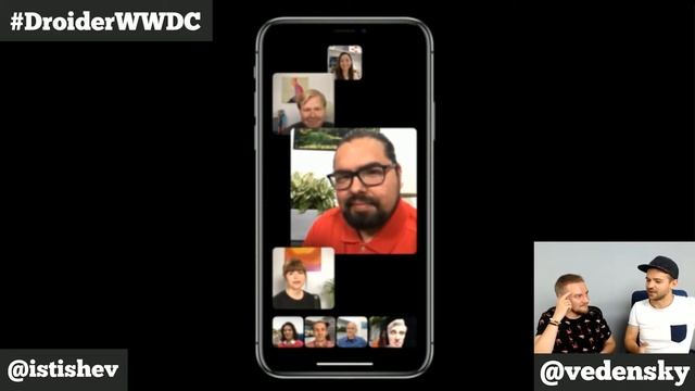 Шутка про Тима Кука (Tim Cook) на трансляции презентации WWDC 2018