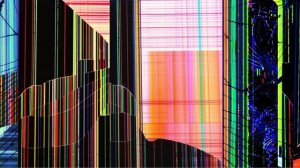 Фоновое видео с разбитым экраном для телевизора, теле?