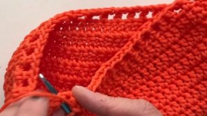 Очень простой шопер-авоська крючком