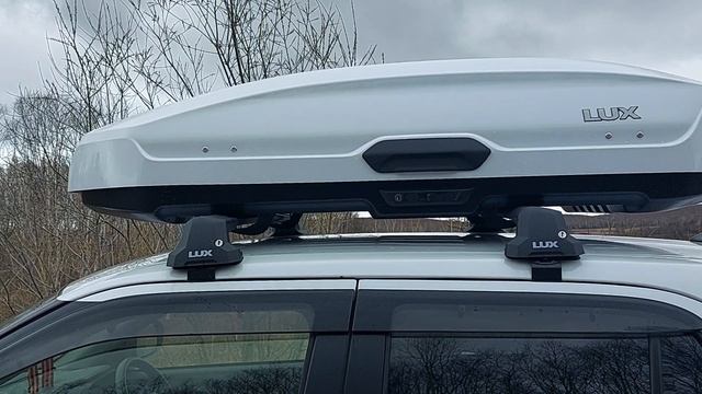 Toyota Raize бокс на крышу Lux Tavr 175