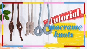 Еще один урок поплетению узлов на концах нитей. Макраме уроки для начинащих.