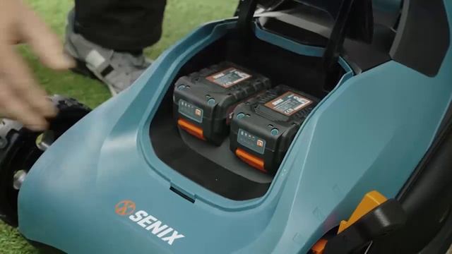 Газонокосилка аккумуляторная самоходная X2 SENIX LPSX2-M-EU, 4 смотреть онлайн