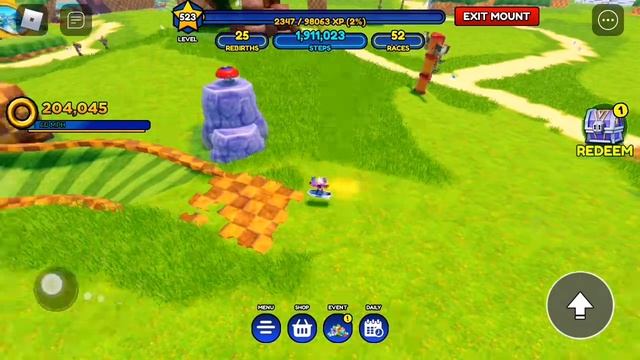 как проити 2 задание Riders Tails в Sonic Speed Simulation в роблокс