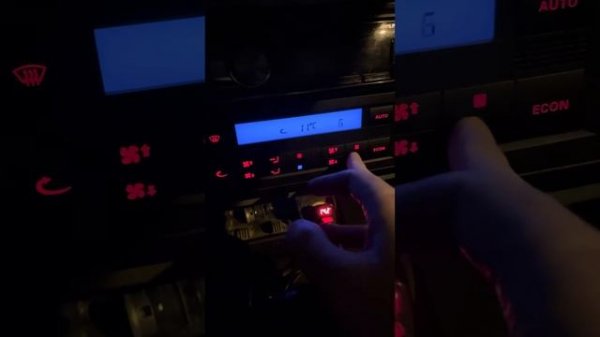 Режимы климат контроля vw sharan 7m, которые частично замен