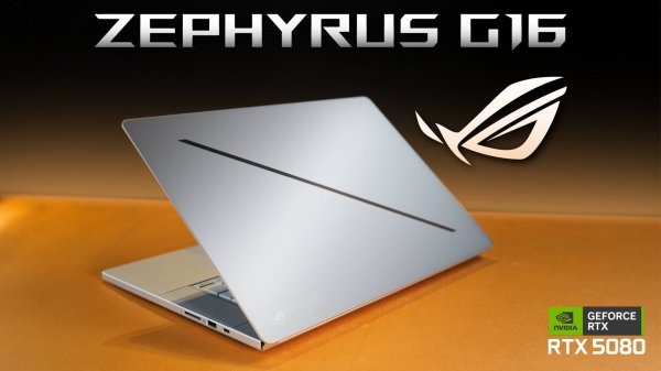 RTX 5080 и ASUS Zephyrus G16. Справляется?