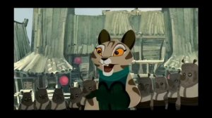 кунг фу панда. история журавля