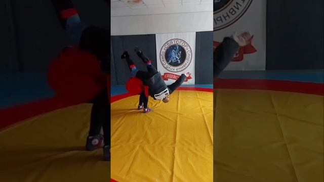 Самбо. Комбинация бросков задней подножки и броска че?