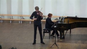 Р. Шуман - Соната для скрипки и фортепиано No. 1 - I. Mit leidenschaftlichem Ausdruck