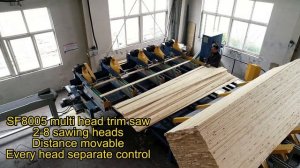 Автоматическая торцовка для паллетной доски с укладч?