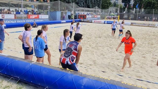 ЧР Пляжное регби РК ЦСКА - витязь ,, неспортивное повед смотреть онлайн