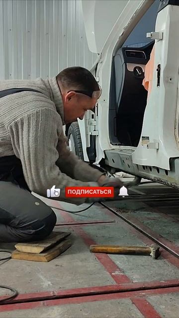 Как быстор демонтировать порог (точечную сварку) на ав смотреть онлайн