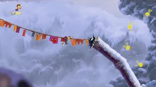 Rayman Origins Знакомые локации 11 серия