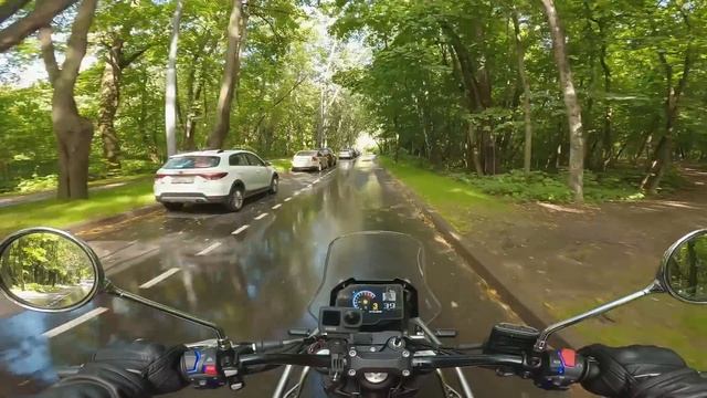 Cyclone RE3 Scrambler. Упакованный и нарядный дорожник