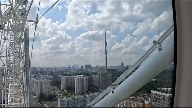 ВДНХ: Колесо обозрения Солнце Москвы - честный обзор смотреть онлайн