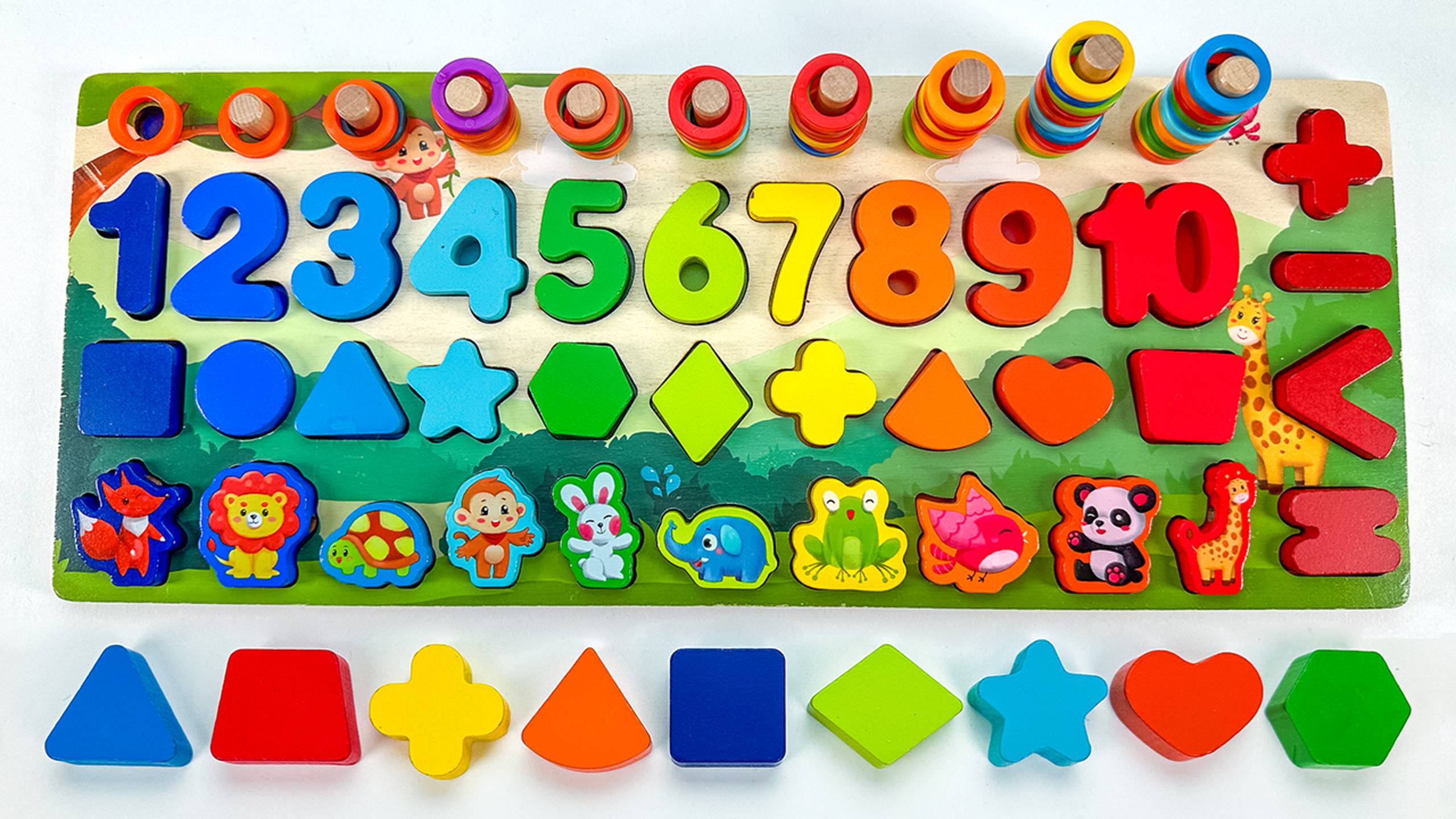 Развивашка: Цифры, животные и фигуры для самых маленьких! смотреть онлайн