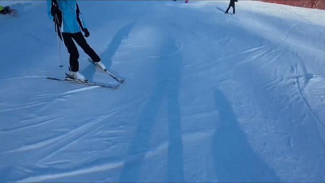 Учусь кататься на сноуборде 1 / РОЗА ХУТОР 2025 смотреть онлайн