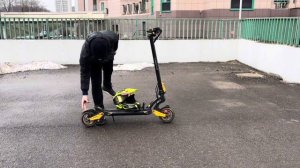 МИНИ ОБЗОР НА МОЙ СТАНТОВЫЙ ЭЛЕКТРОСАМОКАТ KUGOO LX9+!