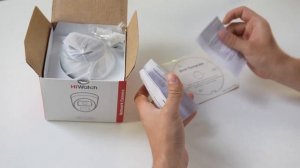 Недорогая купольная IP камера видеонаблюдения Hiwatch IPC-T0