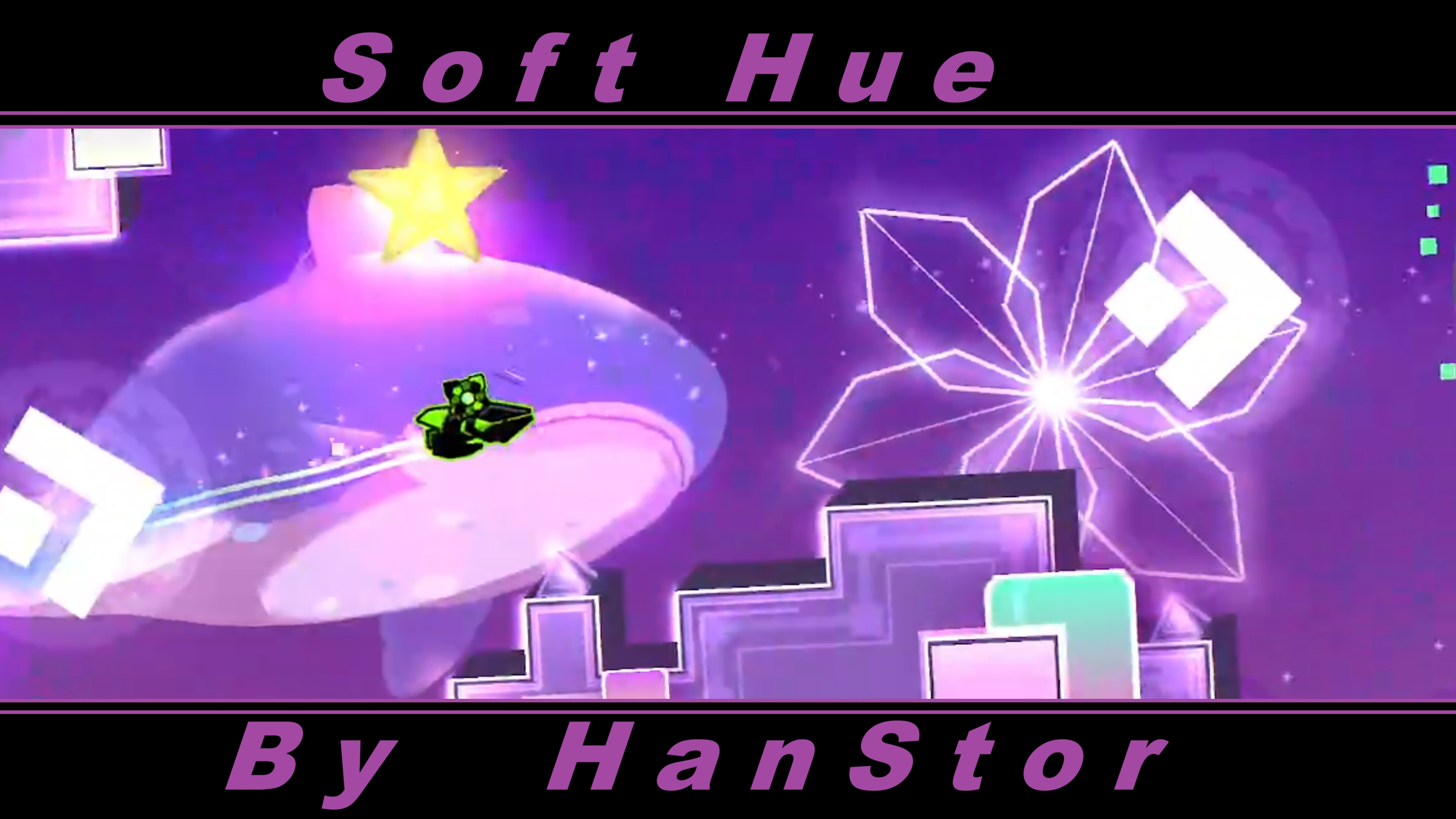 Soft Hue ByHanStop I Daily Level I Harder Level I Geometry Dash.