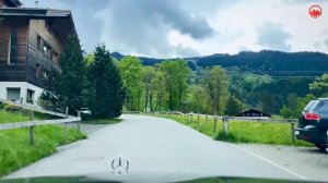 🇨🇭Поездка по Швейцарии _ ГРИНДЕЛЬВАЛЬД , Захватывающий вид на Швейцарскую долину со стороны дороги