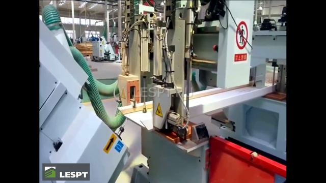 Центр для двухстороннего торцевания и фрезерования отверстий в дверной коробке MDK251C