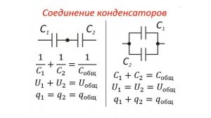 Последовательное и параллельное соединение Конденса?