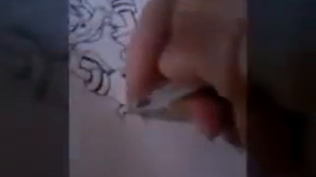 Как я рисую на бумаге персонажей Соника