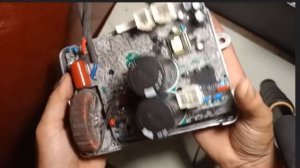 Ремонт инверторного генератора нет напряжения.