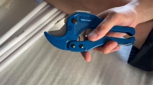 Как раскрыть ножницы для резки пластиковых труб - #тру?