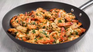 Вкусно, просто, быстро_ ЖАРЕНЫЕ КРЕВЕТКИ С ЧЕСНОКОМ на сковороде за 10 минут. Рецепт Всегда Вкусно!