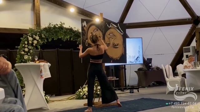 Заказать шоу танцующий художник на свадьбу, праздник и корпоратив в Москве - художник на велком смотреть онлайн