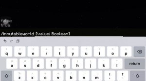 Как сделать так что бы нельзя было ломать блоки в мире майнкрафта(руками)