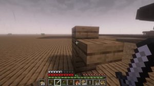 НОВОЕ НАЧАЛО - 100 дней в ПЛОСКОМ МИРЕ из досок! Minecraft 1.21.5