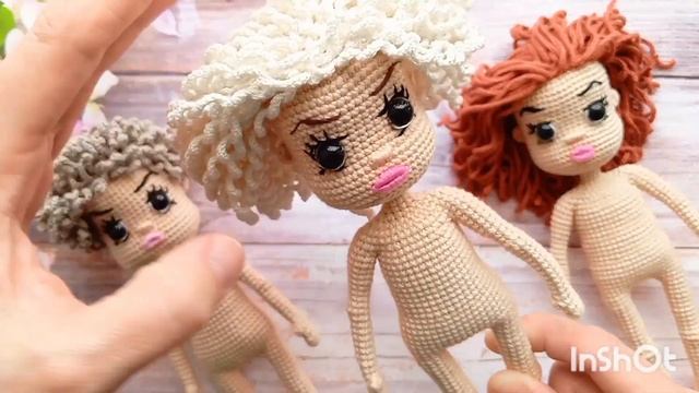 Вязовлог по куколке 6, 7, 8 или три куколки в одном видео