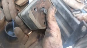 Замена передней подушки двигателя мтз