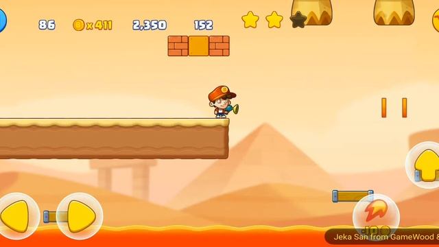 Level 86. Прохождение игры Super Jack's World — Free Run Game на Android