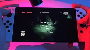 Как работает OUTLAST на NINTENDO SWITCH OLED