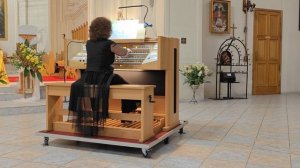 Органный концерт в Приходе Успения Пресвятой Девы Марии, 1 Красноармейская, органист Галина Ельшаева