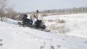 Снегоход Yamaha VK540 IV / Покатушки