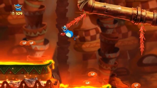 Rayman Origins слепое женское прохождение ч.17 смотреть онлайн